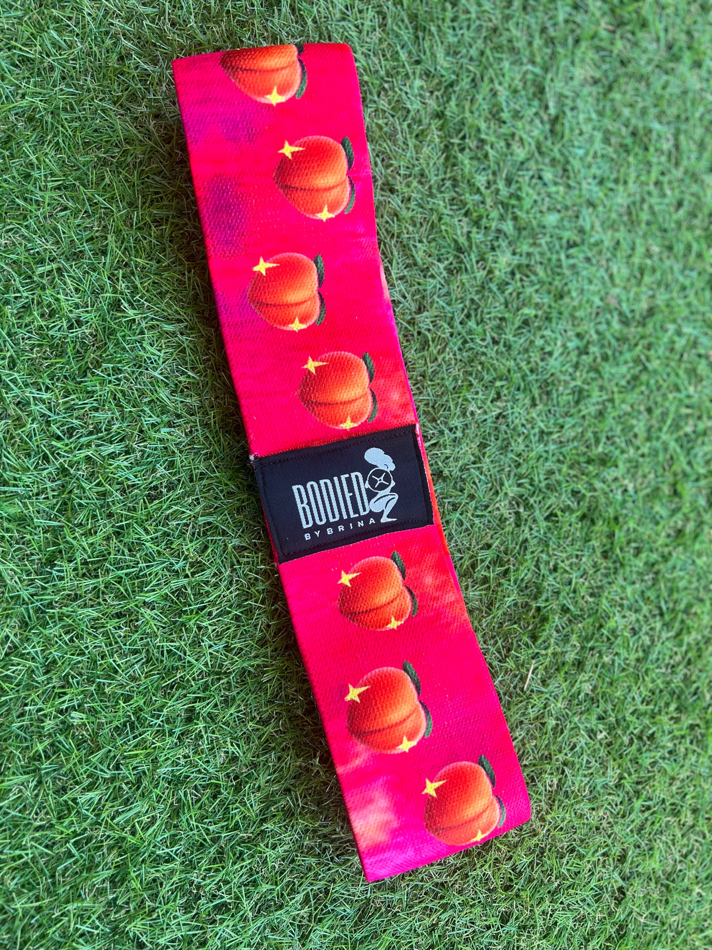 Peach heavy booty band